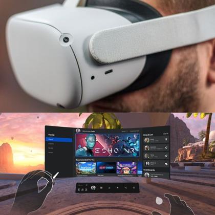 Meta Quest 2 Oculos de Realidade Virtual 128GB Branco - VR