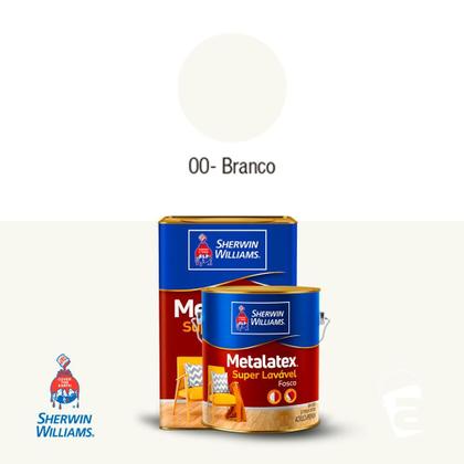 Imagem de Metalatex fosco superlavavel branco 3,6l