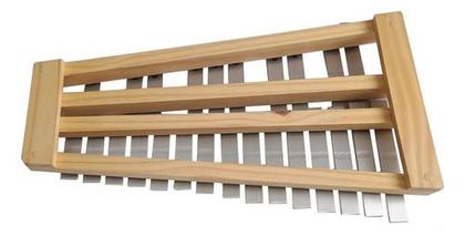 Imagem de Metalofone sopranino 25 teclas cromático alumínio vibratom