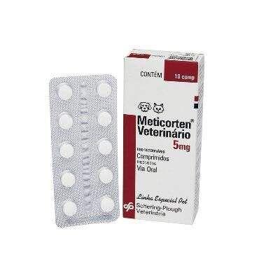Imagem de Meticorten MSD 5mg 10 Comprimidos