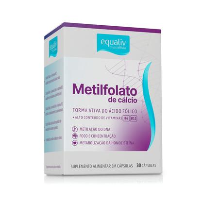 Metilfolato de calcio equaliv 30 capsulas Imagem de Metilfolato de calcio equaliv 30 capsulas