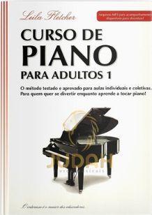 Imagem de Método Curso de Piano Para Adultos 1 e 2 - Leila Fletcher