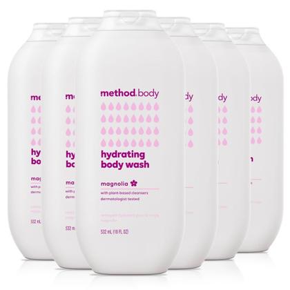 Imagem de Método de lavagem corporal Magnolia Paraben Phthalate Free 540mL x6