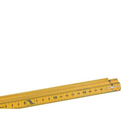 Imagem de Metro Plastico Llinan Duplo Amarelo . / Kit C/ 12 Peças
