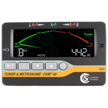 Imagem de Metronomo afinador diapasao custom sound disp digital csmt40