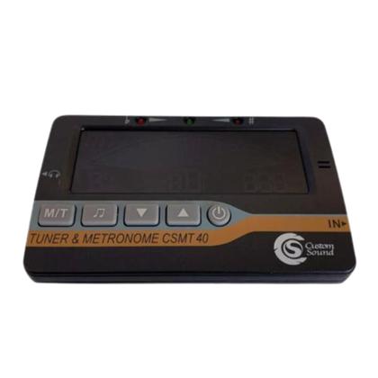 Imagem de Metronomo Afinador e Diapasão Digital Custom Sound CSMT40