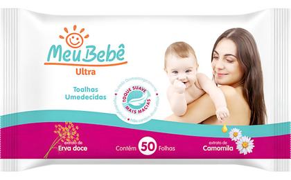 Imagem de Meu Bebê Ultra Toalhas Umedecidas, Hygieline, 500 Folhas