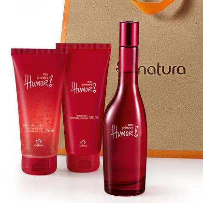 Imagem de Meu Primeiro Humor Colônia Feminina 100ml Com 3 itens