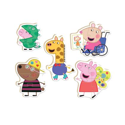 Imagem de Meu Primeiro Quebra Cabeça Peppa Pig Em Madeira - Nig Brinquedos
