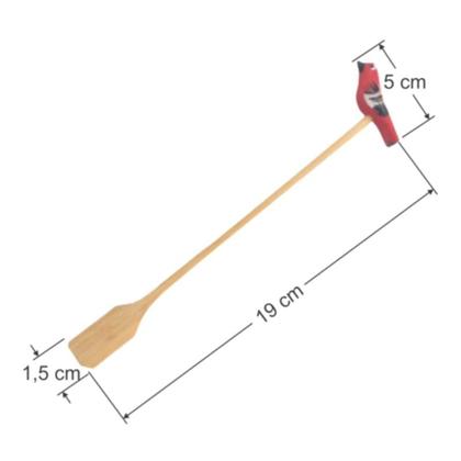 Imagem de Mexedor de Drink Kit 5 unidades Bebidas Cachaça Pinga