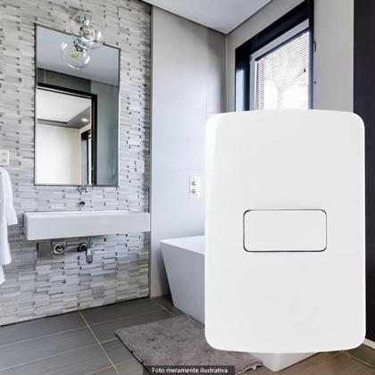 Imagem de MG B3 Conj 1 Int Simples 4x2 10A 250V Branco