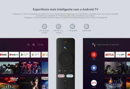 Imagem de Mi TV Stick Xiaomi 4k Ultra HD com Controle por Voz Google Assistant e Chromecast Integrado