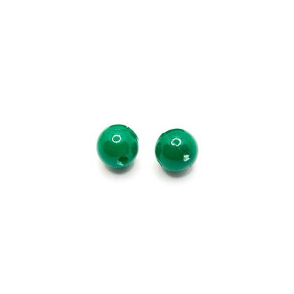 Imagem de Miçanga Passante Bola Lisa Plástico 6mm 100pçs 15g