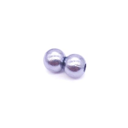 Imagem de Miçanga Passante Pérola Abs Cinza 5mm 500pçs 50g