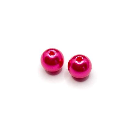 Imagem de Miçanga Passante Pérola Abs Pink 8mm 200pçs 80g