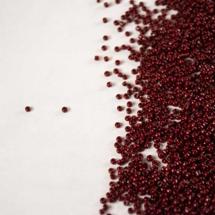 Imagem de Miçanguinha 11/0 Vinho 2MM100 Gramas