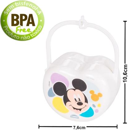 Imagem de Mickey Disney Porta Chupeta Infantil Plasutil