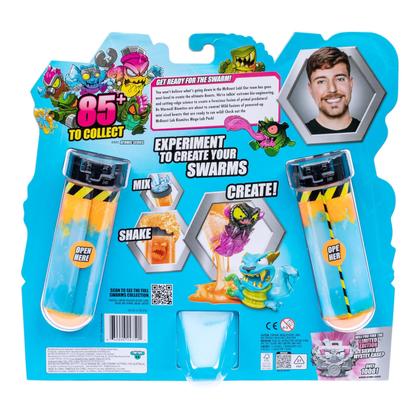 MrBeast Lab Swarms 第二弾　新品未開封　11セット　激レア Abesons Mr. Beast Lab Swarms Test Tube 2 Pack, 1 inch Themed