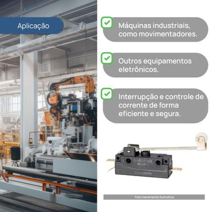 Imagem de Micro Interruptor 20a Switch Ação Rápida MG-2604 MarGirius