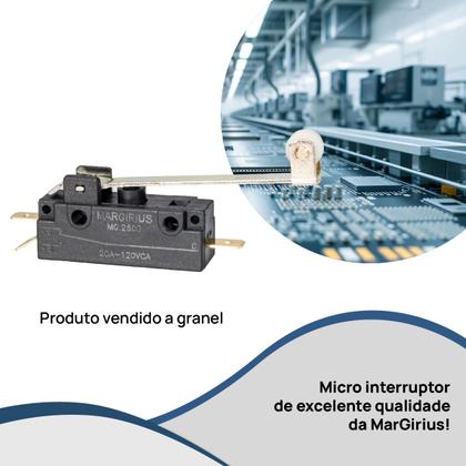 Imagem de Micro Interruptor 20a Switch Ação Rápida MG-2604 MarGirius