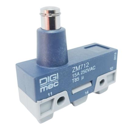 Imagem de Micro Interruptor Botão Longo Mecânico NA/NF ZM712 Digimec