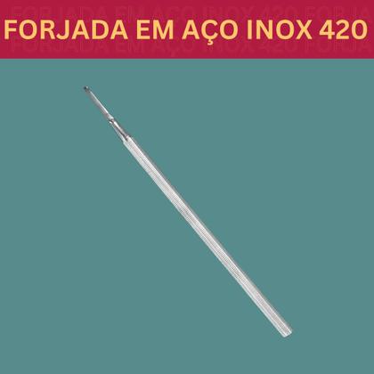 Imagem de Micro Nuclear NYBC Beauty - Espátula de Aço Inox para Unhas