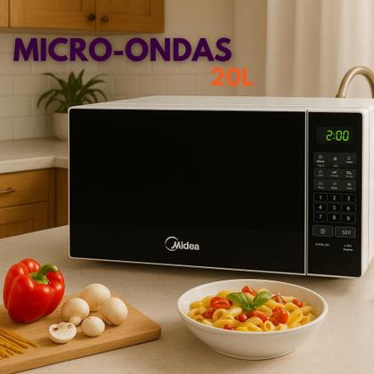 Imagem de Micro Onda Forno 20l Acabamento Branco/preto 110v Mras21