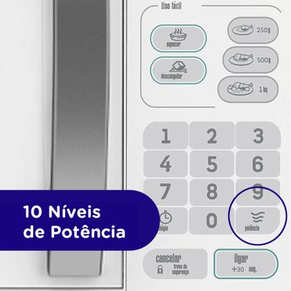 Imagem de Micro-ondas 20 Litros Consul com Puxador na Porta - CMA20B