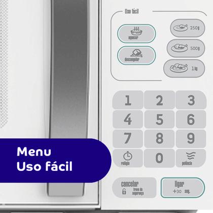 Imagem de Micro-ondas 20 Litros Consul com Puxador na Porta - CMA20B