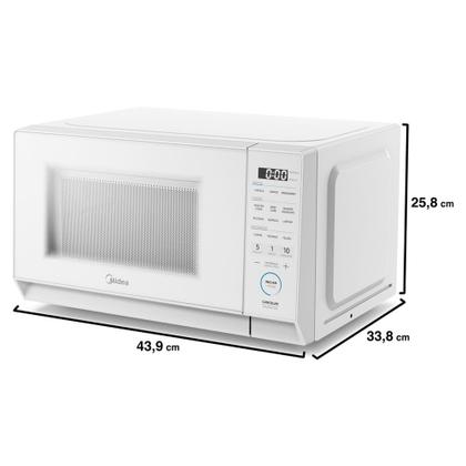Imagem de Micro-Ondas 20L Branco MasterCook Midea