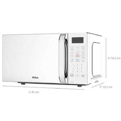 Imagem de Micro-Ondas 20L Philco Pmo23Bb - 096052091