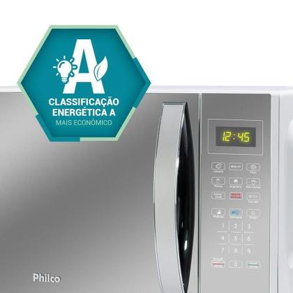 Imagem de Micro-ondas 33L Philco Limpa Fácil PMO38E 1400W 220V