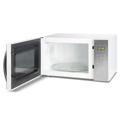 Imagem de Micro-ondas 34 Litros Philco PMO34EB Função Tira Odor e Limpa Fácil Branco com Porta Espelhada 110V