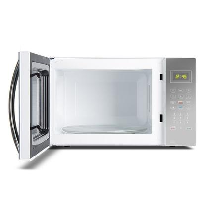 Imagem de Micro-ondas 34 Litros Philco PMO34EB Função Tira Odor e Limpa Fácil Branco com Porta Espelhada 110V