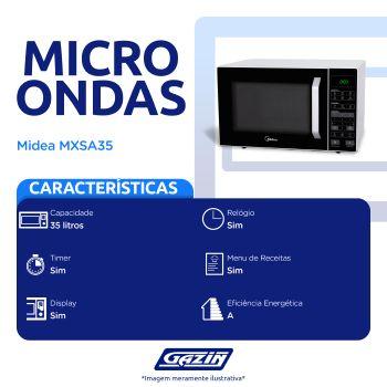 Imagem de Micro-ondas 35l Midea - Mxsa35p2