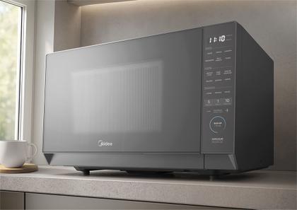 Imagem de Micro-ondas 35L Prata Porta Espelhada MasterCook Midea