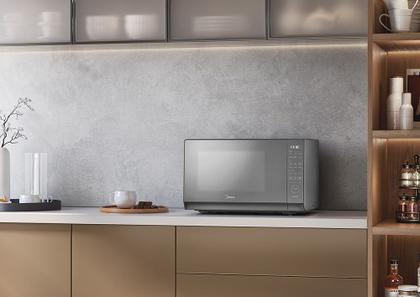 Imagem de Micro-ondas 35L Prata Porta Espelhada MasterCook Midea