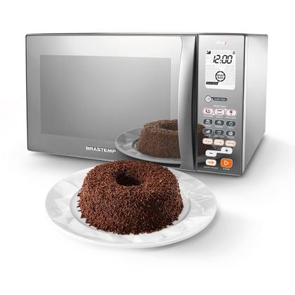Imagem de Micro-ondas 38 Litros Brastemp BMJ38ARANA com Grill Prata 110V