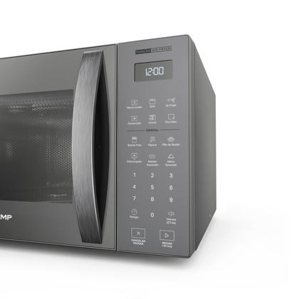 Imagem de Micro-ondas Air Fryer Brastemp Inox 29 Litros - BMC29AR