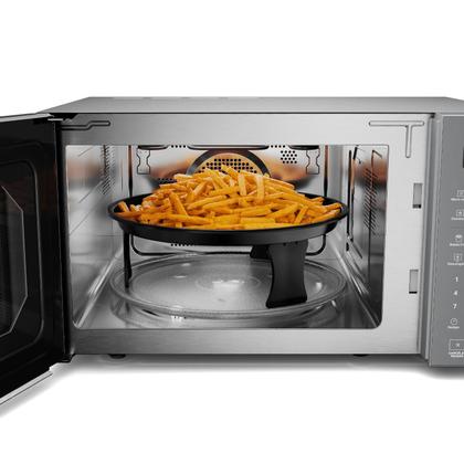 Imagem de Micro-ondas Air Fryer Brastemp Inox 29 Litros - BMC29AR