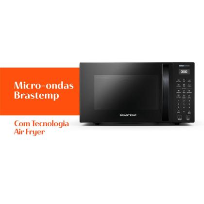Imagem de Micro-ondas Air Fryer Brastemp Preto 29 Litros - BMC29AE