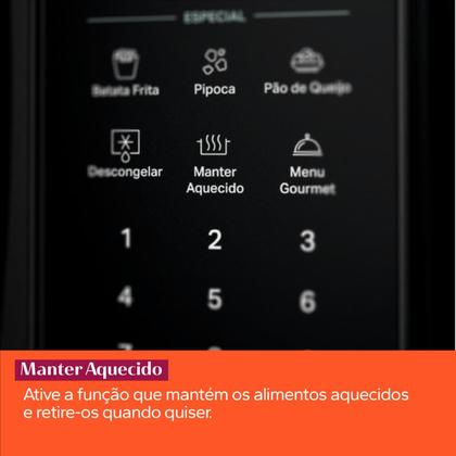 Imagem de Micro-ondas Air Fryer Brastemp Preto 29 Litros - BMC29AE