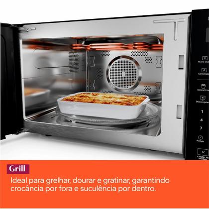 Imagem de Micro-ondas Air Fryer Brastemp Preto 29 Litros - BMC29AE