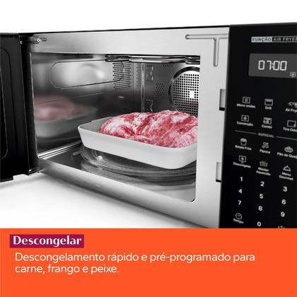 Imagem de Micro-ondas Air Fryer Brastemp Preto 29 Litros - BMC29AE