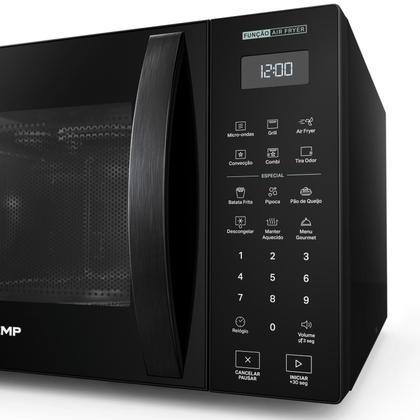 Imagem de Micro-ondas Air Fryer Brastemp Preto 29 Litros - BMC29AE