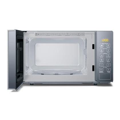 Imagem de Micro-ondas Brastemp 20 Litros Cor Inox Espelhado com Funções Pré-preparo - BMS20AR