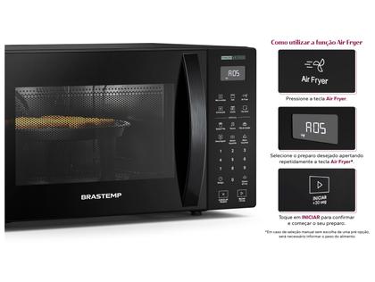 Imagem de Micro-ondas Brastemp 29L Preto BMC29AE