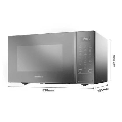 Imagem de Micro-ondas Brastemp 32 Litros Espelhado com Menu Gourmet BMS46AR
