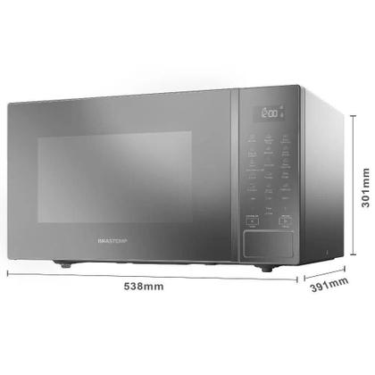 Imagem de Micro-ondas Brastemp 32 Litros Espelhado Menu Gourmet Bms46ar Prata 220 V