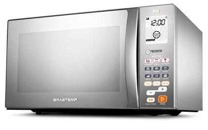 Imagem de Micro-ondas Brastemp 38 Litros cor Inox Espelhado com Grill - BMJ38AR